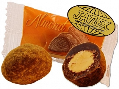 Mandle v mliečnej čokoláde so škoricou