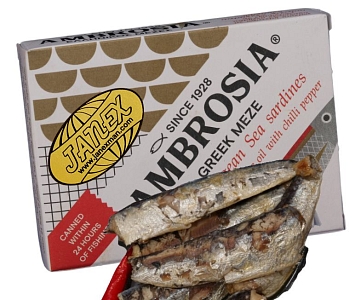 Spicy sardines in Extra virgin olive oil 95 g