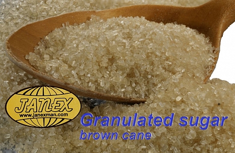 Sugar cane crystal brown