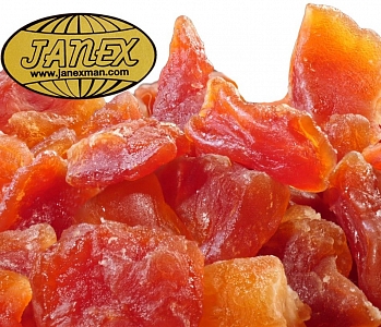 Papaya sušená plátky bez cukru