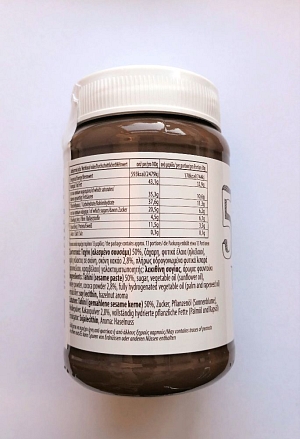 Tahini with hazelnut cream 50:50 400 g