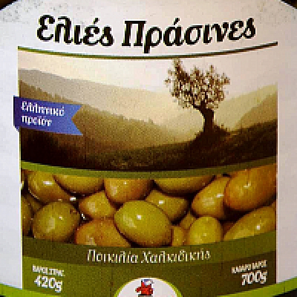 Olives green Chalkidiki 420 g