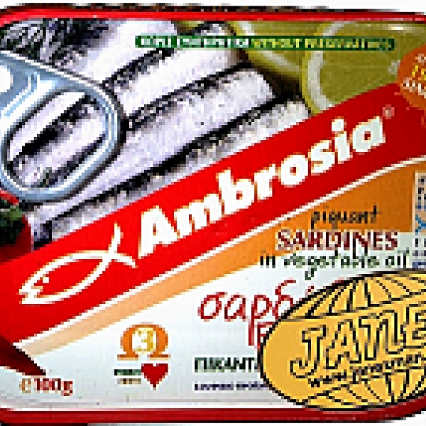 Sardines Piquant in vegetable oil 100g