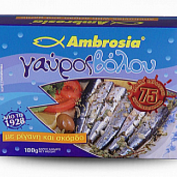 Anchovy with Oregano and Garlic 100 g